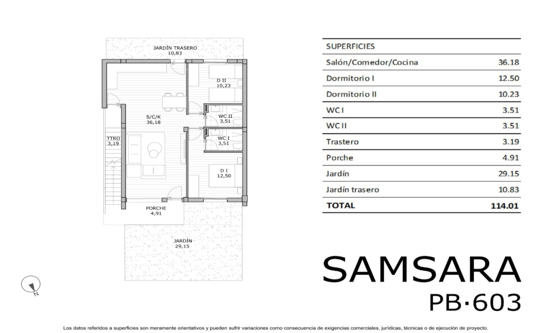 San Miguel De Salinas, 03193, Espagne, 2 Chambres à coucher Chambres à coucher, ,2 Salle de bainSalle de bain,Bungalow,Bien neuf,2781