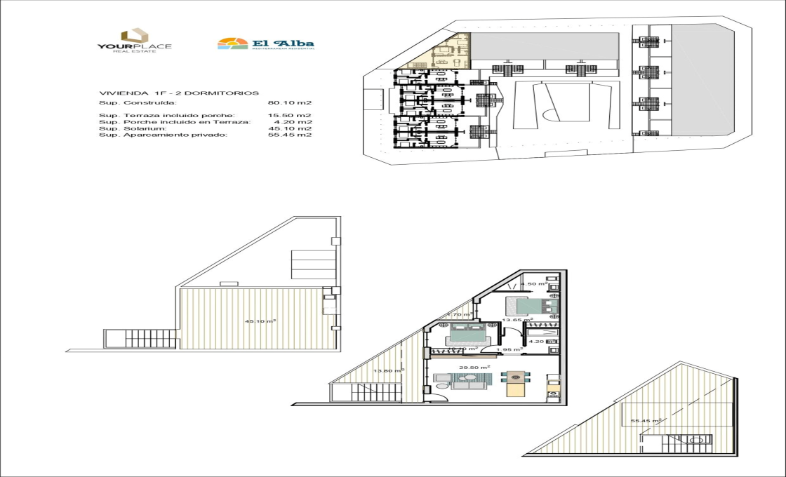 Espagne, 2 Pièces Pièces,2 Salle de bainSalle de bain,Appartement,Bien neuf,2784